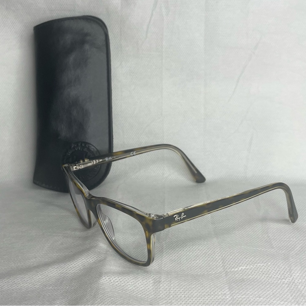 RayBan Youth Tortoise Wayfarer Flex Glasses FRAME ONLY RB 1536 3602 48 16 130